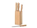 5 piece knife set in base 2