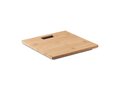 Bamboo bathroom scale