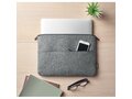 RPET felt zipped laptop bag 5