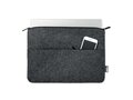 RPET felt zipped laptop bag 7