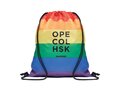 Rainbow RPET drawstring bag 4