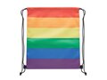 Rainbow RPET drawstring bag 2