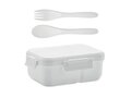 Lunch box with cutlery in PP