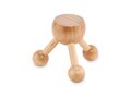 Hand held massager in wood