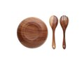 Salad bowl set with utensils 2