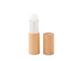 Lip balm in bamboo tube box