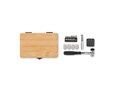 13 piece tool set, bamboo case 1