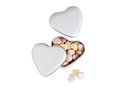 Heart tin box with candies