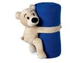 Fleece blanket with teddy bear 1