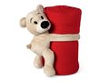 Fleece blanket with teddy bear 4