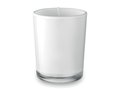 Scented candle in glass