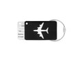 Aluminium luggage tag