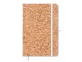 A5 notebook with cork cover