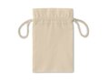 Small Cotton draw cord bag