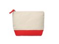 Bicolour cotton cosmetic bag 14