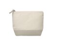 Bicolour cotton cosmetic bag 2