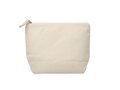 Bicolour cotton cosmetic bag 16