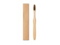 Bamboo toothbrush in Kraft box