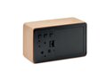 LED alarm clock bamboo casing 2