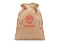 Small jute gift bag 14 x 22 cm 1