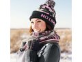 Custom-made RPET Jacquard beanie with pompom – fully custom design 3