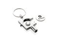 RCS recycled zinc alloy 3 in 1 keychain 4