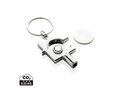 RCS recycled zinc alloy 3 in 1 keychain