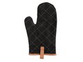 Deluxe canvas oven mitt