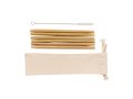 Reusable bamboo drinking straw set 6 pcs 1