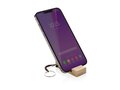 Standkey bamboo keychain phone stand 3