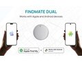 Findmate Dual RCS recycled plastic item finder IPX 5 4