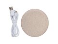 5W Wheat straw wireless charger 3