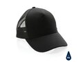 Impact AWARE™ Brushed rcotton 5 panel trucker cap 190gr