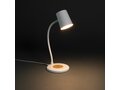 Zenara RCS recycled plastic and cork 15W wireless desk lamp 11