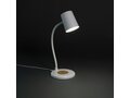 Zenara RCS recycled plastic and cork 15W wireless desk lamp 12