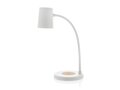 Zenara RCS recycled plastic and cork 15W wireless desk lamp 4