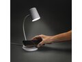 Zenara RCS recycled plastic and cork 15W wireless desk lamp 8