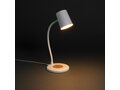 Zenara RCS recycled plastic and cork 15W wireless desk lamp 10