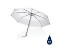 20.5" Impact AWARE™ RPET 190T Pongee bamboo mini umbrella