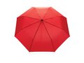 20.5" Impact AWARE™ RPET 190T Pongee bamboo mini umbrella 25