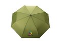 21" Impact AWARE™ RPET 190T bamboo auto open-close umbrella 45