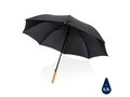 27" Impact AWARE™ RPET 190T auto open bamboo umbrella