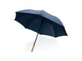 27" Impact AWARE™ RPET 190T auto open bamboo umbrella 29