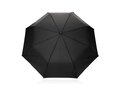 Kaycey 21" AWARE™ RPET Acacia wood mini auto open umbrella 3