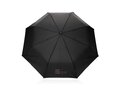 Kaycey 21" AWARE™ RPET Acacia wood mini auto open umbrella 7