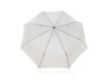 Kaycey 21" AWARE™ RPET Acacia wood mini auto open umbrella 12