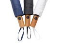 Kaycey 21" AWARE™ RPET Acacia wood mini auto open umbrella 17