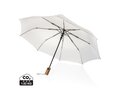 Kaycey 21" AWARE™ RPET Acacia wood mini auto open umbrella 10