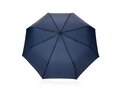 Kaycey 21" AWARE™ RPET Acacia wood mini auto open umbrella 21