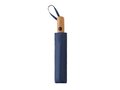 Kaycey 21" AWARE™ RPET Acacia wood mini auto open umbrella 22